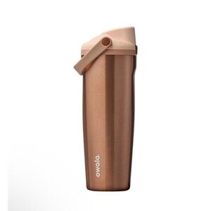 Owala FreeSip 30oz Stainless Steel Water Bottle Rose Gold Holiday Edition